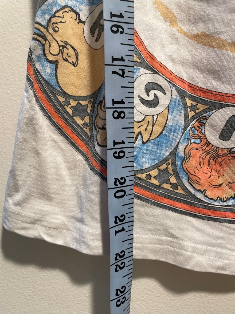 Hermes Constellation Astrological Circle White Short Sleeve Tee - Picture 7 of 14